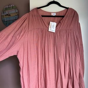 Lightweight peasant top